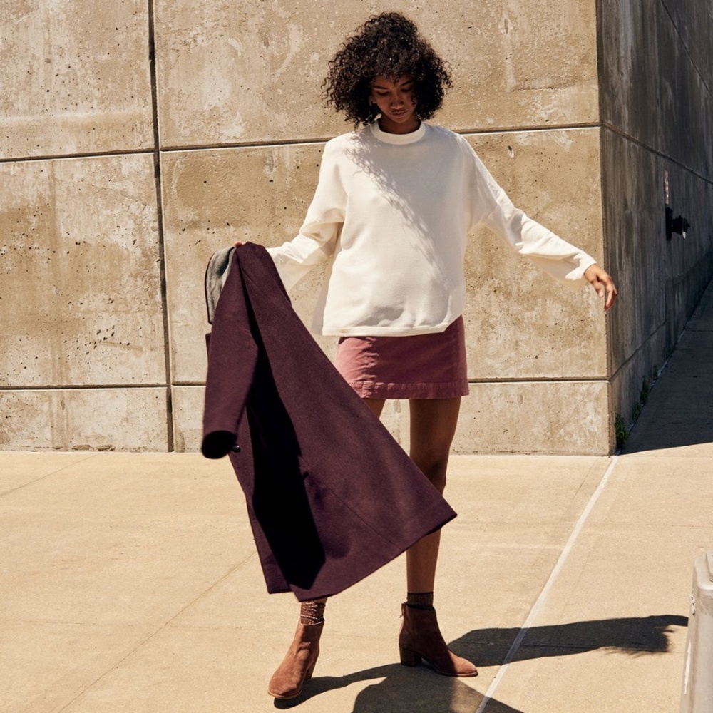 Madewell Moderne Mockneck NWT